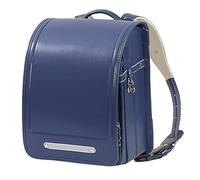 Suafif Zaini Scolastici Giapponesi per Bambine E Bambini, Zaino Leggero con Chiusura Automatica, Zaino Impermeabile in Pelle PU, Grande capacità, 33 X 24 X 15 Cm,Blue b