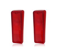 SUAGFW 2 Pezzi Alloggiamento Indicatori Direzione Posteriori Paraurti Senza Lampadina Per Chevy C10 C20 K10 K20 Per Suburban 1967 1968 1969 1970 1971 1972 Luce Segnalazione(Rosso)