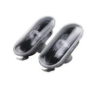 SUAGFW 2 Pezzi Indicatori Direzione Laterali Auto Coprilampada Nero Per VW Per Golf Per Jetta Per Bora 1999 2000 2001 2002 2003 2004 2005 Luce Segnalazione