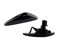 SUAGFW 2 Pezzi LED Indicatori Di Direzione Laterali Lampeggianti Lampada Bianca Per Nissan Per Lafesta 2011-2025 Luce Segnalazione