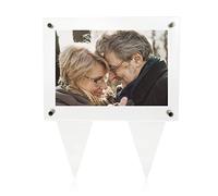 Suaific Cornice impermeabile per tomba, 12,7 x 17,8 cm, in acrilico, per esterni, cimitero, decorazioni da giardino