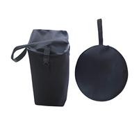 Suammiitstrieadea Borsa per lanterna a gas, borsa riflettore, portatile, per campeggio all'aperto, Nero , as description