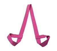 Suammiitstrieadea Cinghia per tappetino da yoga in cotone, per pilates, fitness, elastico, colore: blu e bianco, Fucsia, 150 x 8 cm, 150x8cm