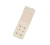 Suammiitstrieadea Estensori per reggiseno con fibbia a 2 ganci accessori multicolore fascia allungata sostituzione 3 file biancheria intima bianca, Carne Chiara, as description