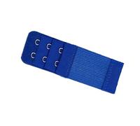 Suammiitstrieadea Estensori per reggiseno con fibbia a 2 ganci accessori multicolore fascia allungata sostituzione 3 file biancheria intima bianca, Blu reale, as description