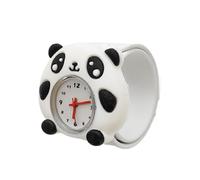 Suammiitstrieadea Orologio da polso per bambini, accurato e preciso, in gel di silice, in silicone, motivo tigre, Panda, as description