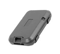 Suammiitstrieadea Porta carte di credito portatile per carte d'identità e carte di credito, grigio, grigio scuro, 11 x 7,1 x 2,2 cm, Grigio scuro, 11 x 7,1 x 2,2 cm, 11x7.1x2.2cm, come descrizione