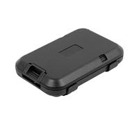 Suammiitstrieadea Porta carte di credito portatile per carte d'identità e carte di credito, grigio, grigio scuro, 11 x 7,1 x 2,2 cm, Nero, 11 x 7,1 x 2,2 cm, 11x7.1x2.2cm, come descrizione