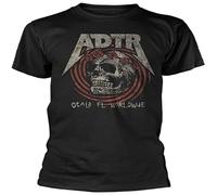 SUAN MEI ROU A Day To Remember 'Flower Skull' T Shirt Black M