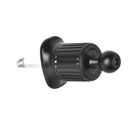 suanbeiii 1 gancio per bocchetta di ventilazione con testa a sfera da 17 mm, adatto per fissaggio sicuro del telefono nel veicolo