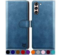 SUANPOT Custodia a portafoglio per Samsung Galaxy S21 FE 【Blocco RFID】 Porta carte di credito, in pelle PU, custodia a libro per telefono da donna e da uomo, per Samsung S21 FE 5G, custodia a