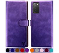Suanpot per la custodia del portafoglio Samsung Galaxy A03S? Blocco RFID? Titolo della carta di credito Flip Follio Libro PU Case di telefono Copertu