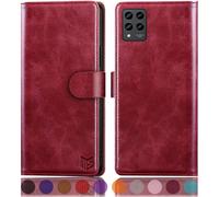 Suanpot per T-Mobile Revvl 6 Pro 5G Wallet Case con supporto per carta di credito Blocco RFID Flip Book PU COPERTURA DI PETTURA DI PETTURA DI PETTURA