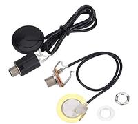 SuanQ 1 set di pickup per chitarra acustica, trasduttore piezoelettrico e 1 set di trasduttori per chitarra acustica, amplificatore cablato piezoelettrico