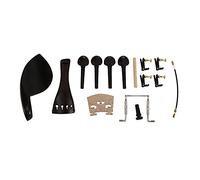 SuanQ 4/4 pezzi violino cordiera pioli mentoniera acero ponte set