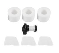SuanQ Per aspirapolvere IONFlex DuoClean IF100 IF150 IF160 IF170 IF180 IF200 IF201, IF202 IF205 IF251 IF252 IR70 IR100 IR101 IC205 Sostituzione XXX PREMF1000 (1 HEPA + 3 schiuma)