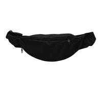 SuanQ per donne uomini unisex Zipper Pouch Pack nero, Nero