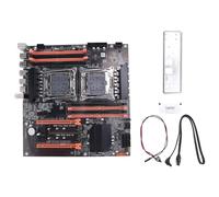 SuanQ Scheda Madre CPU + SATA + Interruttore + Deflettore + Grasso Termico LGA 2011 DDR4 Supporto Scheda Madre CPU 2011-V3