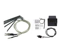 SuanQ Set di 5 cavi pickup piezoelettrici per ponte e 1 set di 2 bande per equalizzatore equalizzatore aeq-2t per chitarra acustica, rondella e viti
