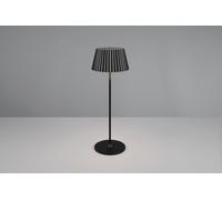 SUAREZ LAMPADA DA TAVOLO RICARICABILE METALLO NERA REGOLAZIONE INTESITA' TOUCH IP 44 H.39CM LED 1,5W 200lm, 3000K