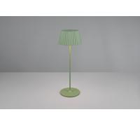 SUAREZ LAMPADA DA TAVOLO RICARICABILE METALLO PISTACCHIO REGOLAZIONE INTESITA' TOUCH IP 44 H.39CM LED 1,5W 200lm, 3000K