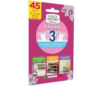 Suarez Sweet Home Collection Sacchetti Profumati Per Armadi E Cassetti Varie Fragranze (Fiorito)
