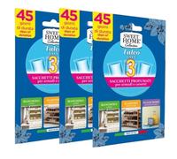 Suarez Sweet Home Collection Sacchetti Profumati Per Armadi E Cassetti Varie Fragranze (Talco 3 Unità)