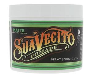 Suavecito Pomade Matte Formula, Medium Hold Hair Pomade For Men, Low Shine Matte Hair Paste For Natural Texture Hairstyles, 4oz/113g