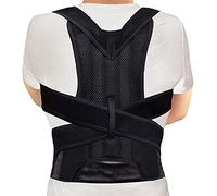 SUAVER Correttore Postura Schiena Supporto Lombare traspirante e regolabile,supporto per schiena dritta,cintura correttiva per Migliorare la Postura,Prevenire la Postura,Sollievo dal Dolore (S)