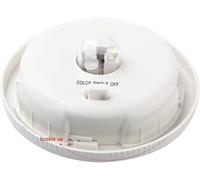 SUAVER Lampada solare di ricambio per lampade a energia solare, 8 cm, parte superiore di ricambio con lampadine a LED, pannello solare, coperchio per lanterne, decorazione da giardino fai da te (1