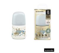 Suavinex - Biberon 150ml flusso lento 0m+ Gold Edition - Azzurro