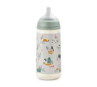 Suavinex Biberon 360 ml, Walk in the Park Verde, Flusso Medio, L