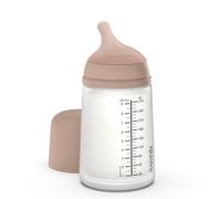 Suavinex Biberon Anti-Coliche Zero Zero – Tettarella Silicone Flusso Medio (M) 270 ml +3 mesi