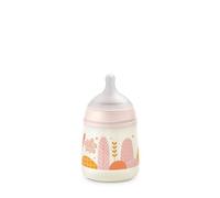 SUAVINEX Dreams 0M+ - Biberon con tettarella simmetrica a flusso lento 150 ml - Rosa