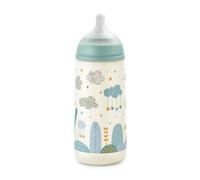 SUAVINEX Dreams 6M+ - Biberon con tettarella simmetrica a flusso Denso 360 ml - celeste