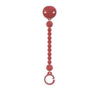 SUAVINEX Colour Essence - Clip Portaciuccio In Silicone - Rosso Peperoncino