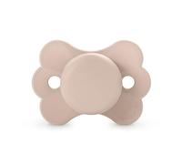 Suavinex, Ciuccio Bambino 6/18 Mesi, Ciuccio con tettarella simmetrica SX Pro in Silicone, Capezzolo Reversibile, Piatto e Flessibile, Rispetto allo Sviluppo Buccodentale, Wonderland Rosa Tinta Unita