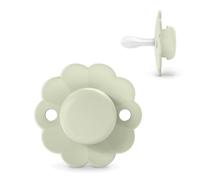 Suavinex, Ciuccio Bimbi 0/6 Mesi, Ciuccio Rotondo con Tettarella in Silicone SX Pro, tettarella Simmetrica, Piatta e Flessibile, Rispetta lo Sviluppo del palato, Adatto ai Neonati, Wonder, Verde Acqua