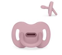 Suavinex, Ciuccio Interamente in Silicone, Neonato 0/6 Mesi e Neonato, Lilla
