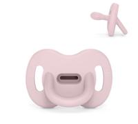Suavinex, Ciuccio Interamente in Silicone, Neonato 0/6 Mesi, Neonato, Lilla Soft