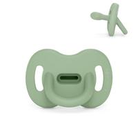 Suavinex, Ciuccio interamente in silicone, Neonato 0/6 mesi, Neonato, Verde Soft