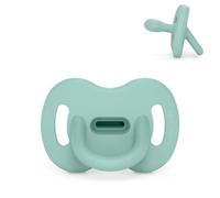 Suavinex, Ciuccio Interamente in Silicone, Neonato 0/6 Mesi, Neonato, Verde Soft