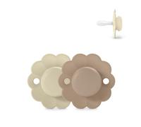 Suavinex, Ciuccio Wonder, 0-6 mesi, 2 pezzi, Champagne/Cannella