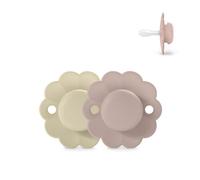 Suavinex, Ciuccio Wonder, 0-6 mesi, 2 pezzi, Grigio/Rosa