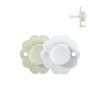 Suavinex, Ciuccio Wonder, 0-6 mesi, 2 pezzi, Verde Aqua/Azzurro