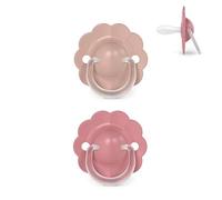 Suavinex, Ciuccio Wonder, 6-18 mesi, 2 pezzi, Scudo Rotondo, Rosa