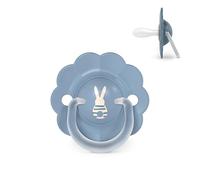 Suavinex Ciuccio neonati SX Pro – tettarella fisiologica silicone 6–18 mesi, con anello, Wonder Blu