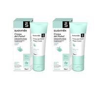 Suavinex Confezione da 2 pannolino per bambini, protegge da irritazioni e rossori, adatto per pelli sensibili, 90% ingredienti di origine naturale, verde, 2 x 75 millilitri