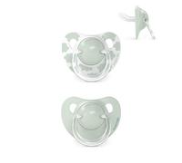 Suavinex Dreams Flat Duo Green 0-6m Ciuccio in Silicone 2 pezzi SXSDA1083348