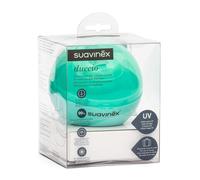 Suavinex Duccio Sterilizzatore Portatile per Succhietti Ciuccio a Luce UV Colore Acqua Marina Verde